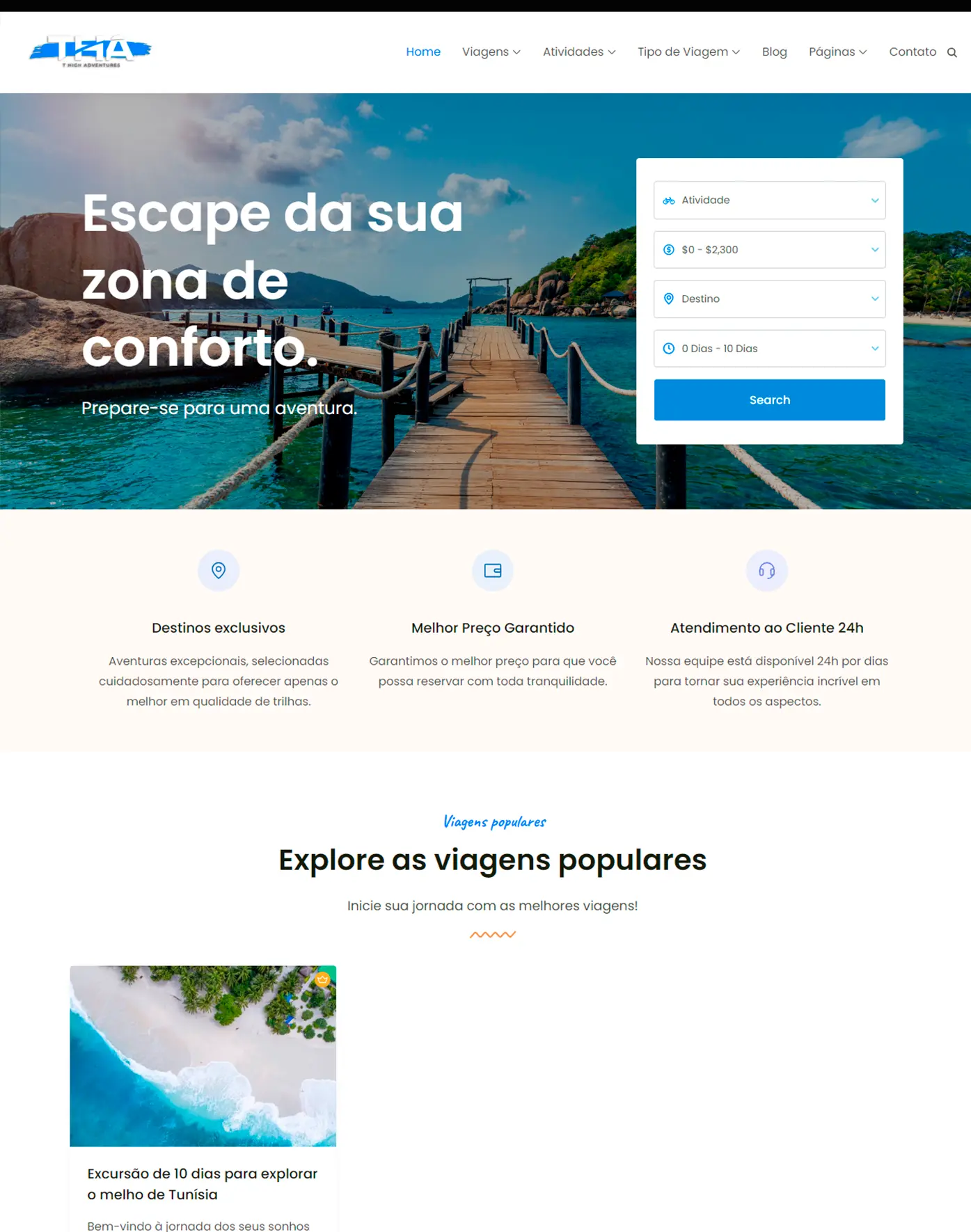 06 - Ecommerce viagens
